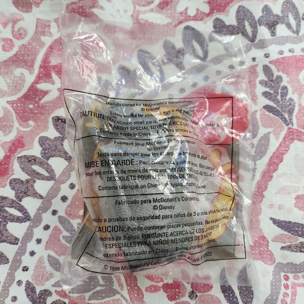 Disney Animal Kingdom McDonald's Vintage 1998 Happy Meal Toys 10, 11, 12 Sealed - Picture 8 of 8